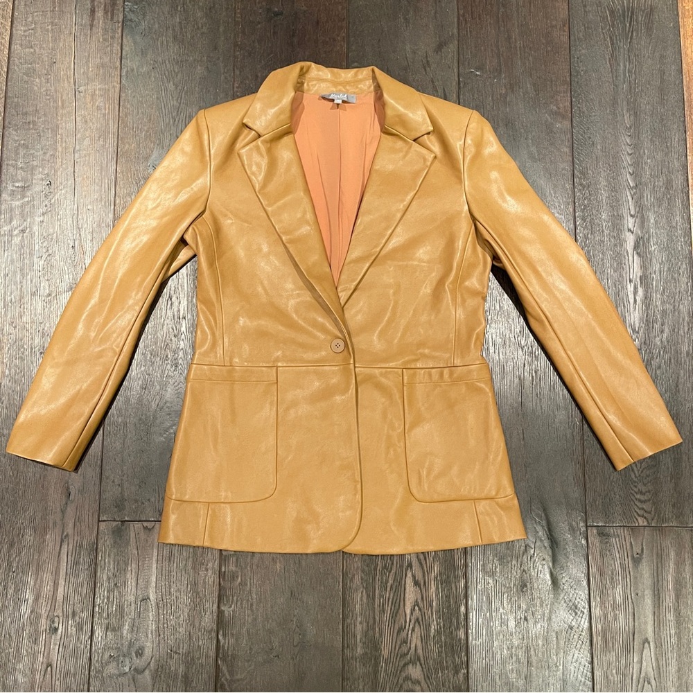 Marled Tan Women's Blazer
